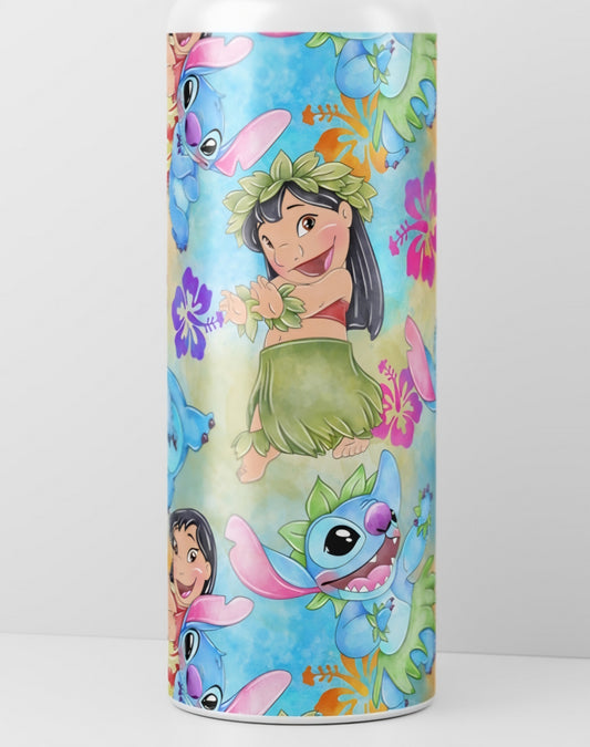 Little hula girl tumbler