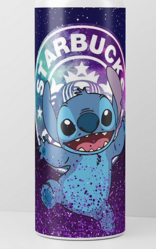 Cute blue dog tumbler